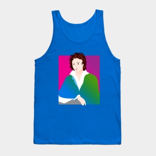 PERCY BYSSHE SHELLEY - POP ART ILLUSTRATION Tank Top